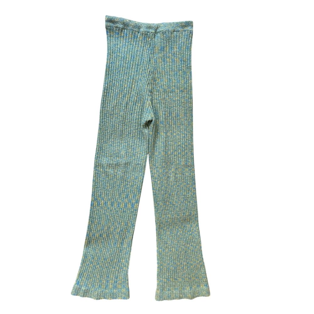 Vintage Erika Ribbed Knit Cardigan Pants Matching Set Lounge Made in Hong Kong S - Picture 5 of 7